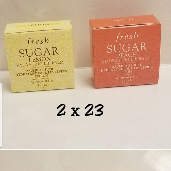 fresh Other - Fresh Sugar Lemon amd Peach Hydrating Lip Balm